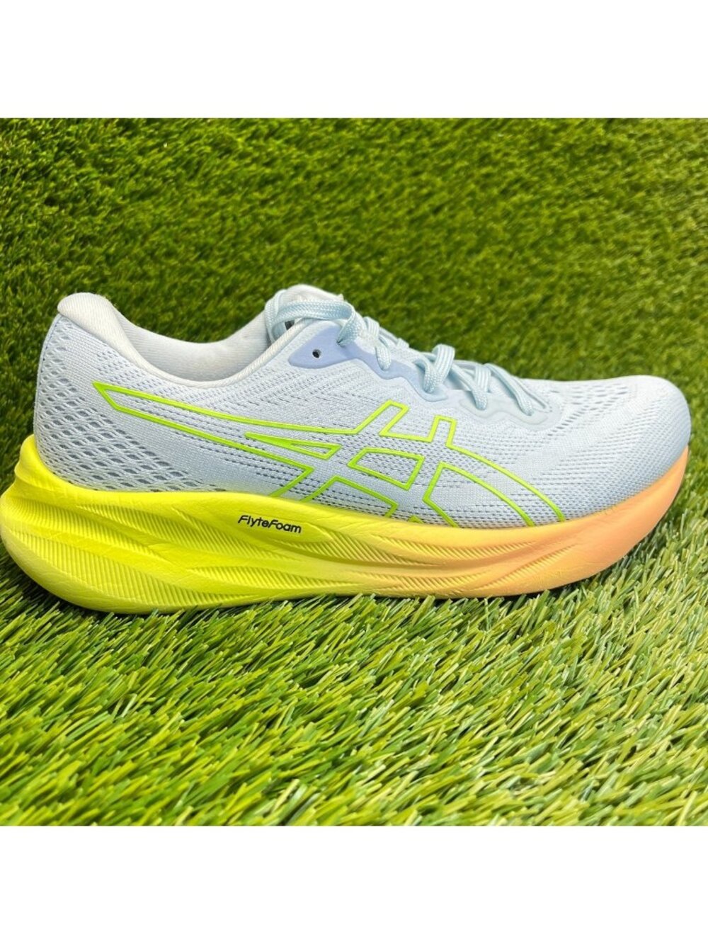 Asics Gel-Pulse 15 Womens Size 8.5 Blue Green Athletic Running Shoes Sneakers